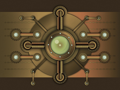 The vault design steampunk vault