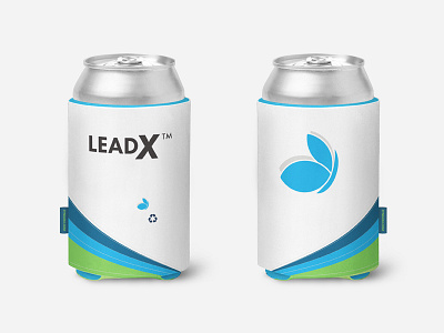 LeadX Koozie mockup