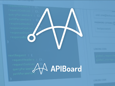 APIBoard Logo api board branding graphics illustrator logo