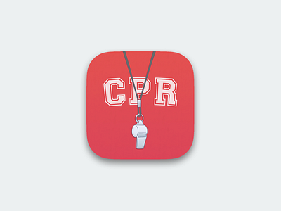 Day 005 - App Icon #DailyUI app app icon cpr dailyui whistle