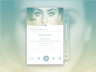 Day 009 - Music Player #DailyUI