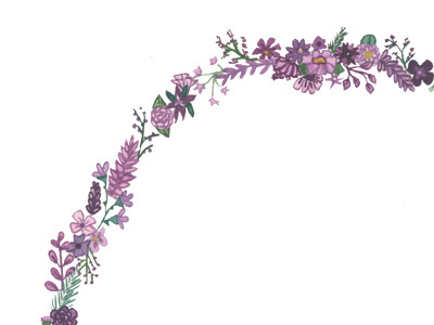 Floral Illustration- GP Patone Color 2014 Print