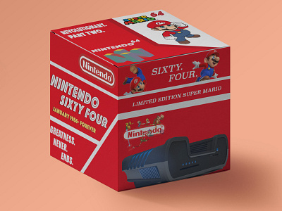 Nintendo 64 Special Edition Rebrand Mockup