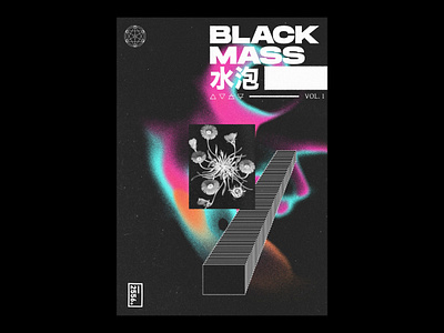 Black Mass design experiential graphic design poster poster art symbols typogaphy