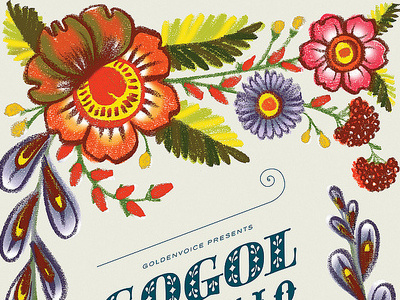 Gig poster: Gogol Bordello design gig poster gogol bordello illustration print