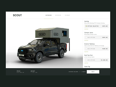 Scout Camper Configuration