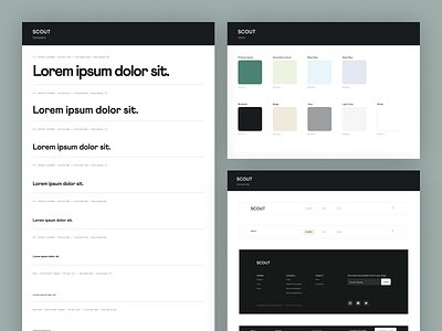 Scout Camper Design System