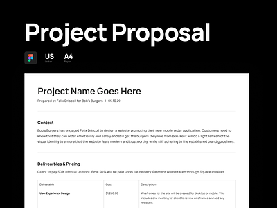 Project Proposal - Template