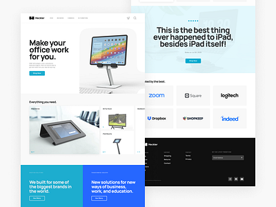 Heckler Homepage clean design digital ecommerce flat minimal minimalist minimalistic shopify simple typography ui ux web web designer webdesign