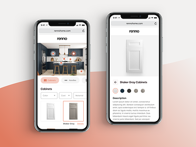 Renno Mobile Design Planner clean design planner digital filter flat minimal mobile orange product detail renno simple sort ui ux web