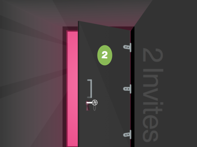 2 Dribbble Invites
