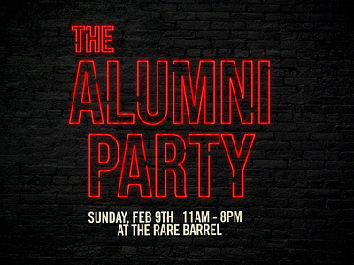 The Alumni Party