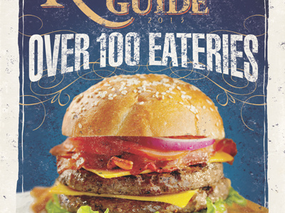 Restaurant Guide 2013 burger cover food magazine restaurant