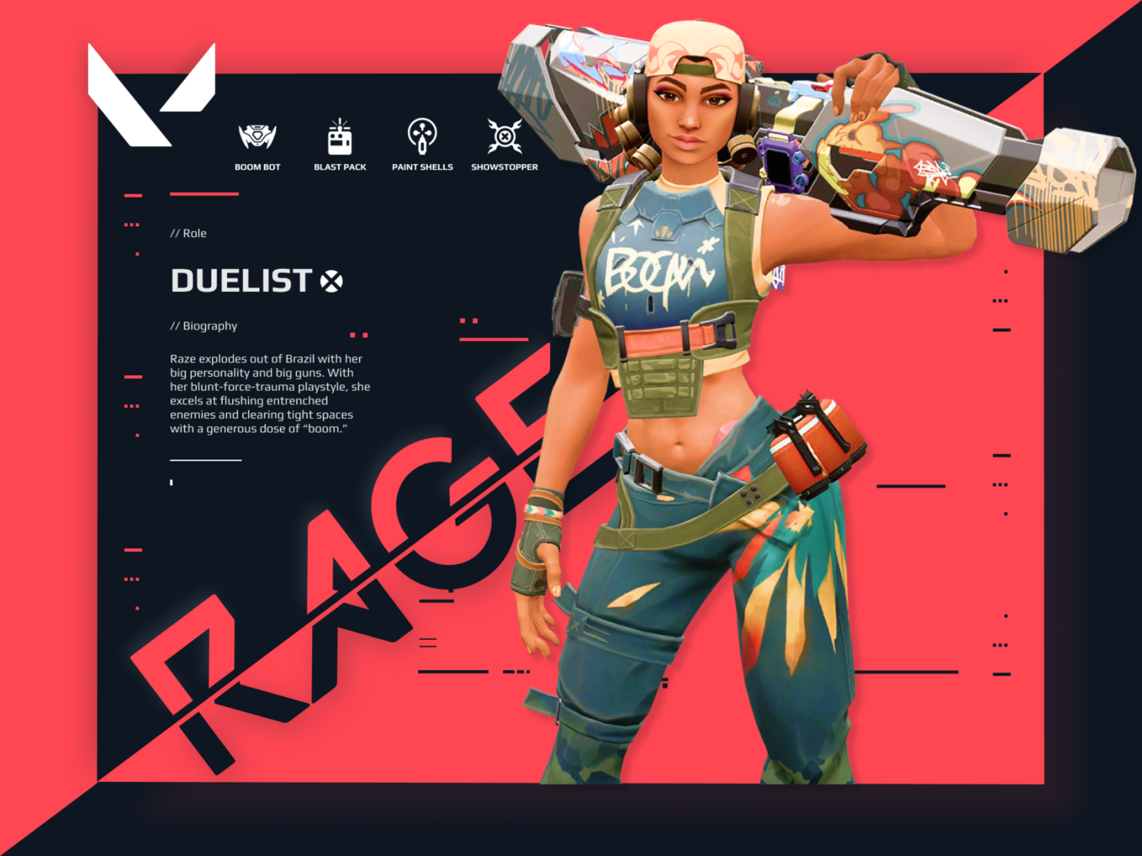 Rage Valorant Fanpage by Pratyush Rungta on Dribbble