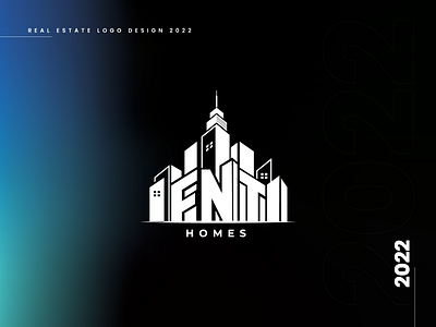 FNT Homes - Real Estate Logo v2.0 branding design graphic design illustration logo typography