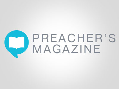 Preacher's Magazine Logo book bubble logo magazine