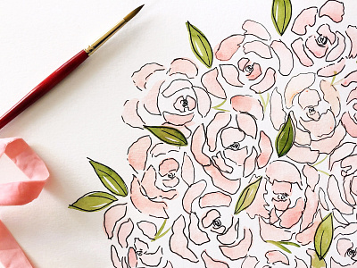 Watercolor Floral Pattern