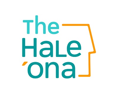 The Hale 'Ona branding casual design fun logo minimal simplicity typography