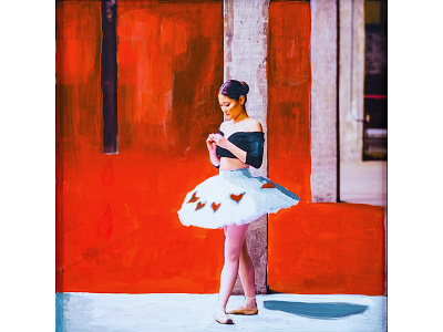 15. BALLERINA art artwork mixemedia newyork photography streetphoto