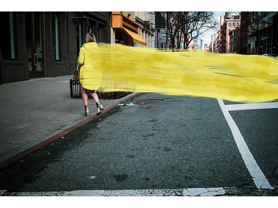 Yellow Tail art artwork mixemedia newyork photography streetphoto