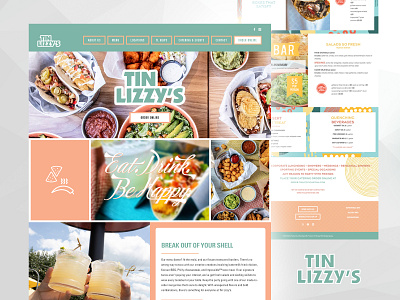 Tin Lizzy's Cantina - New Website Design & Build