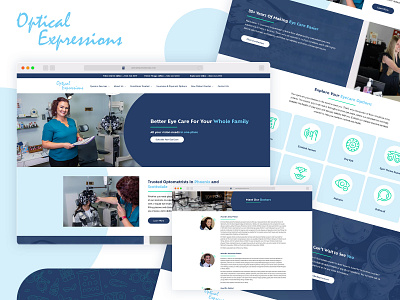 Optical Expressions - New Website Design & Build