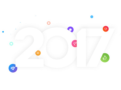 2017 2017 design illustration type vector