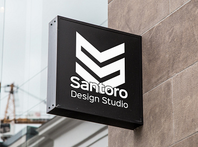 Santoro Design Studio Branding branding design logo monogram santoro ss studio