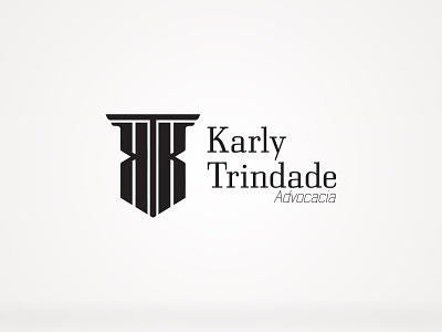 Karly Trindade attorney branding kt lawyer logo logo design monogram tk
