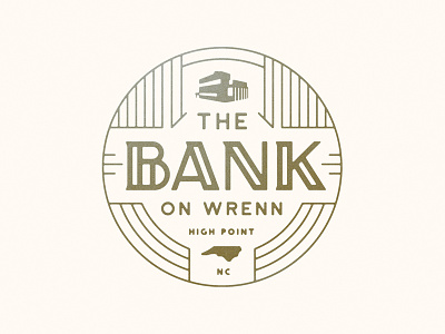 The Bank bank branding identity logo