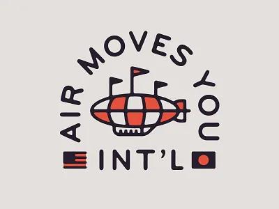 Air Moves You apparel blimp graphics