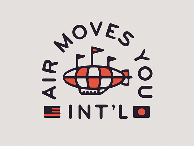 Air Moves You apparel blimp graphics