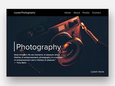 Photography Web Design minimal minimal website minimal website design photography photography website simple artwork simple design simple website website