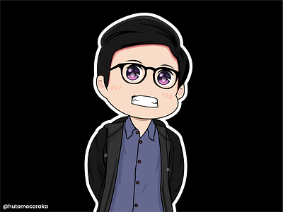 Me. animation artwork cartoon chibi coreldraw design illustration vector