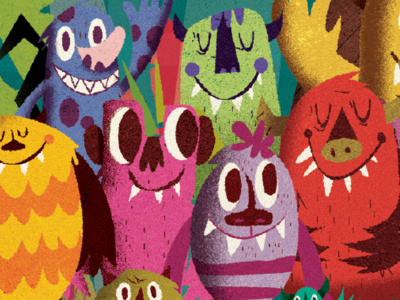 More Zeez Monsters illustration monsters