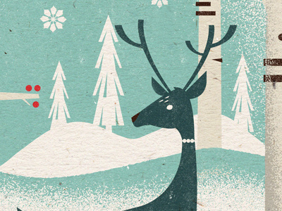 Holiday illo holiday illustration