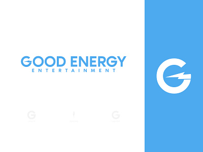GOOD ENERGY LOGO DESIGN branding branding and logo branding design business logo custom logo design energy logo graphic design logo minimal logo minimalist