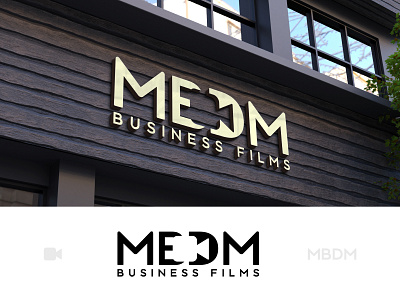 LOGO DESIGN MBDM BUSINESS FILMS