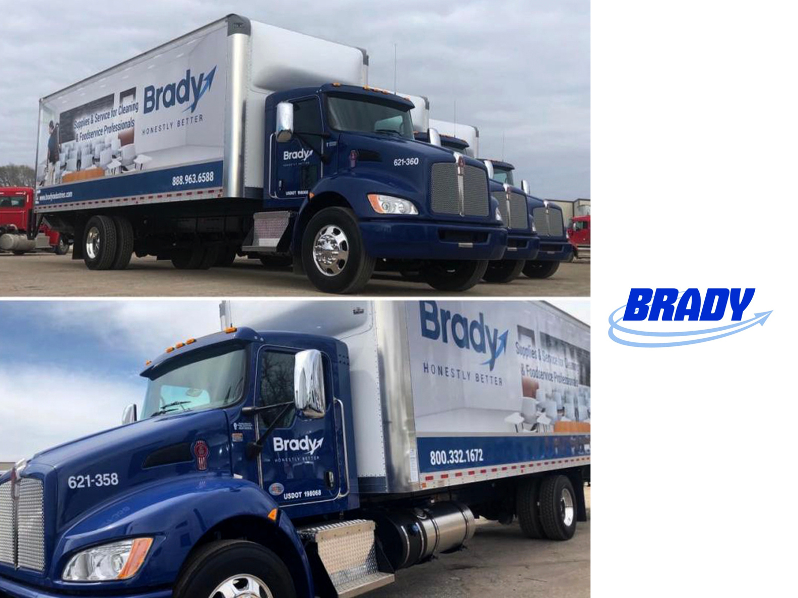 Brady Industries Trucks by Carlos H on Dribbble