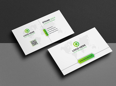 Professional business card design abstract business business card card design company corporate design graphic design illustration template