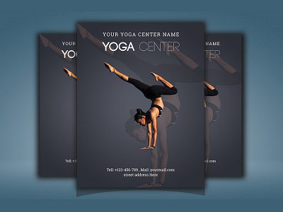 Yoga party flyer design abstract business company corporate design fitness flyer flyer design flyer template graphic design template yoga yoga flyer
