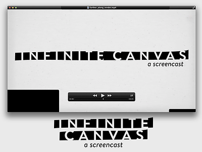 Infinite Canvas: A Screencast – Critique? animation crowchick infinite canvas intro video logo