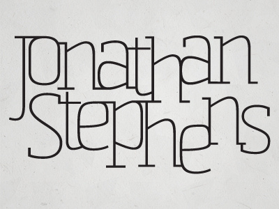 Personal logo personal brand sommet slab typography