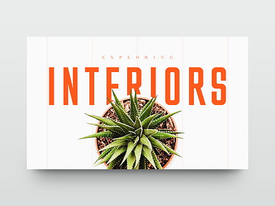 Exploring Interiors clean interior minimal munich plant type typography white