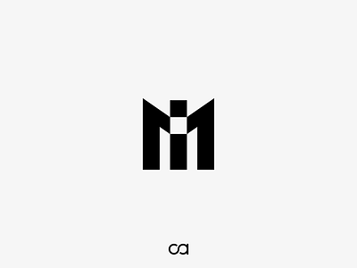 M&I Monogram Logo branding design logo logodesign mark minimal minimalist minimalist logo minimalistic monogram monogram logo