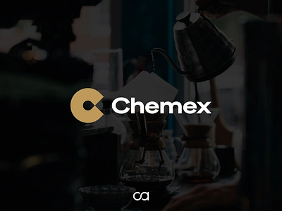 Chemex / Logo & Brand Identity brand identity branding cafe cafe branding cafe logo coffee coffee bean coffee maker emblem icon logo logo designer logo designers club logos roastery