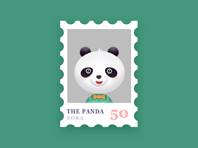 Panda illustration panda