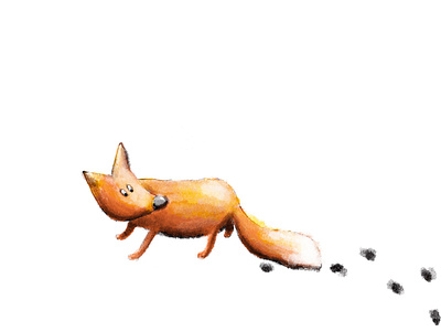 Mr. Fox animal design children book illustration childrens illustration fox illustration