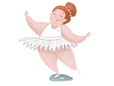 Beauty ballerina beauty characterdesign children book illustration childrens illustration illustration