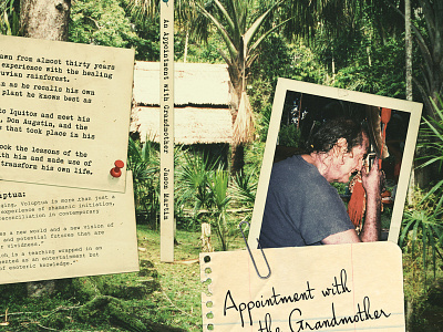 Appointment With The Grandmother book cover jungle photoshop print